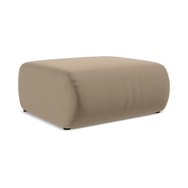 Bež žameten tabure Ekahi – Makamii-image-2