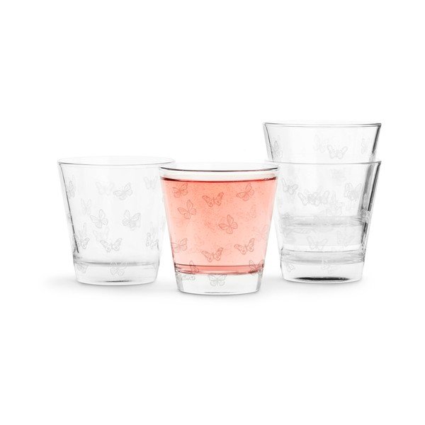 Komplet 4 kozarcev Sagaform Butterfly, 200 ml-image-2