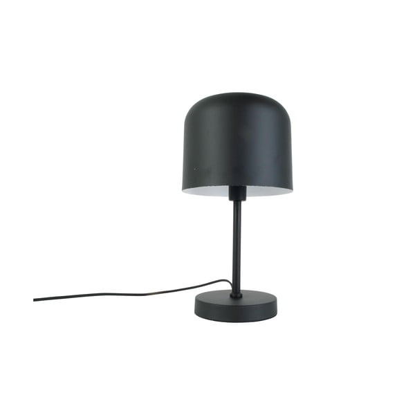 Črna namizna svetilka Leitmotiv Capa, višina 39,5 cm