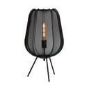Črna namizna svetilka (višina 60 cm) Plumeria - Light & Living