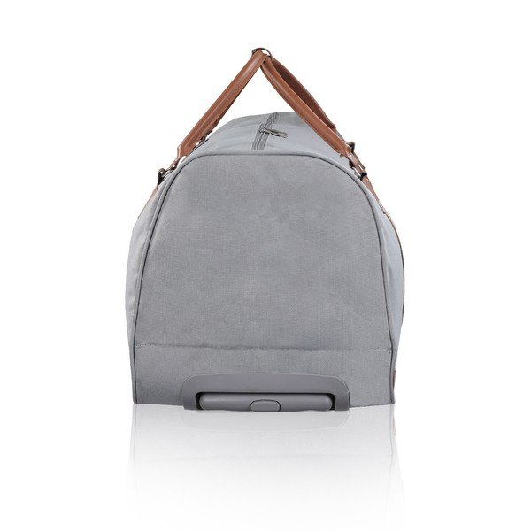 Siva potovalna torba na kolesih GENTLEMAN FARMER Oslo, 93 l-image-3