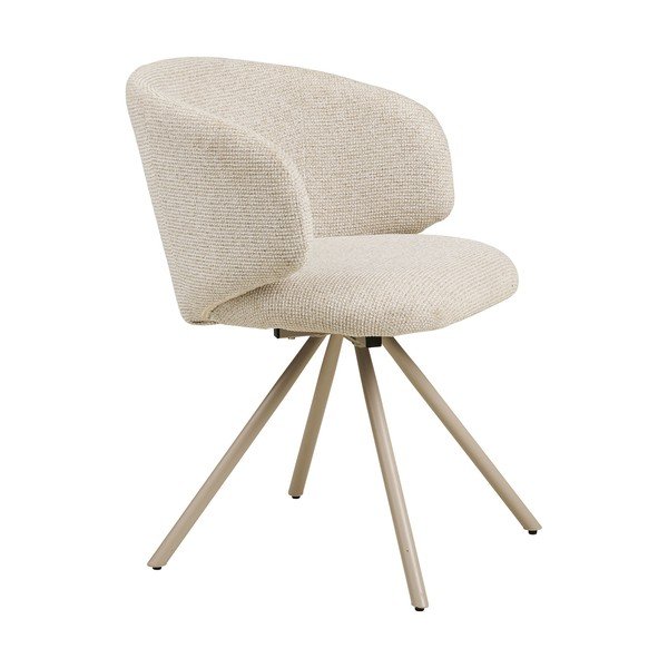 Bež oblazinjen jedilni stol Fulham – House Nordic-image-3