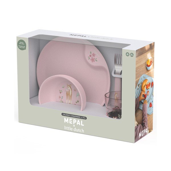 Plastičen otroški set posode 6 ks Fairy Garden – Mepal-image-2