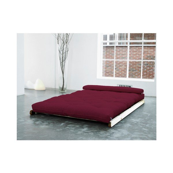 Lounge stol Karup Figo, Raw/Bordeaux, 120 cm-image-3