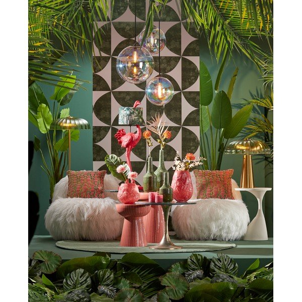 Viseča svetilka s steklenim senčilom ø 30 cm Medina – Light & Living-image-4