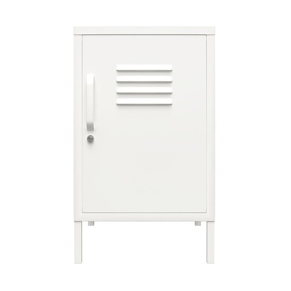 Bela kovinska nočna omarica Mission District – Støraa