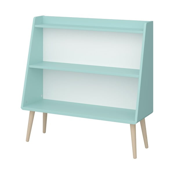 Turkizna otroška knjižna omara 81x80 cm Gaia - Tvilum-image-3