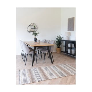 Rjav ročno tkan tekač iz mešanice jute 80x180 cm Morena – House Nordic