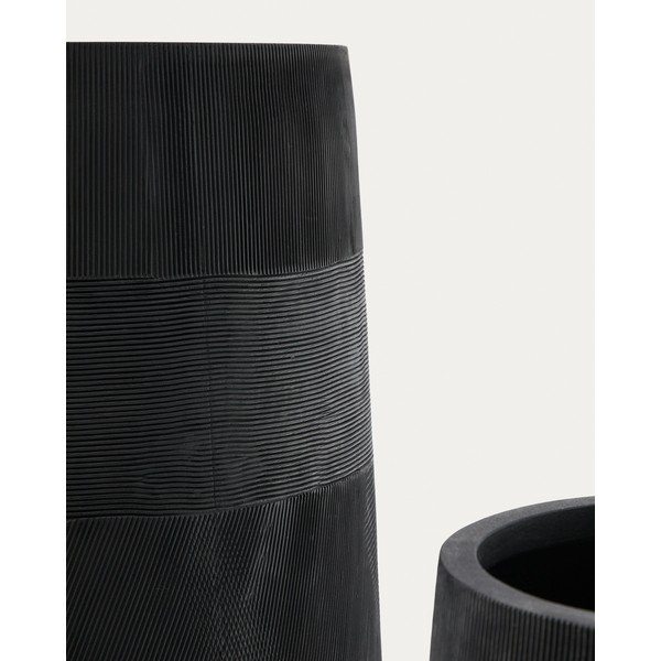 Okrasni cvetlični lonci v kompletu iz cementa ø 45 cm Tival – Kave Home-image-4