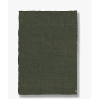 Temno zelen tekač iz jute 70x150 cm Ribbon - Mette Ditmer Denmark