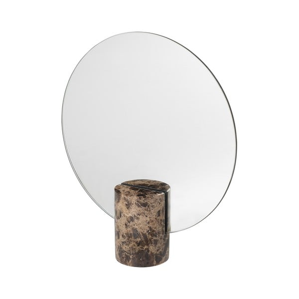 Ogledalo z rjavo marmorno podlago Blomus Marble