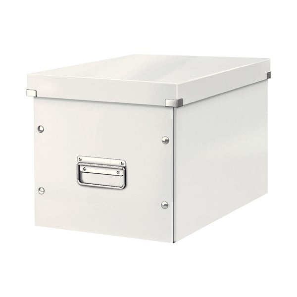 Bela kartonasta škatla za shranjevanje s pokrovom 32x36x31 cm Click&Store – Leitz