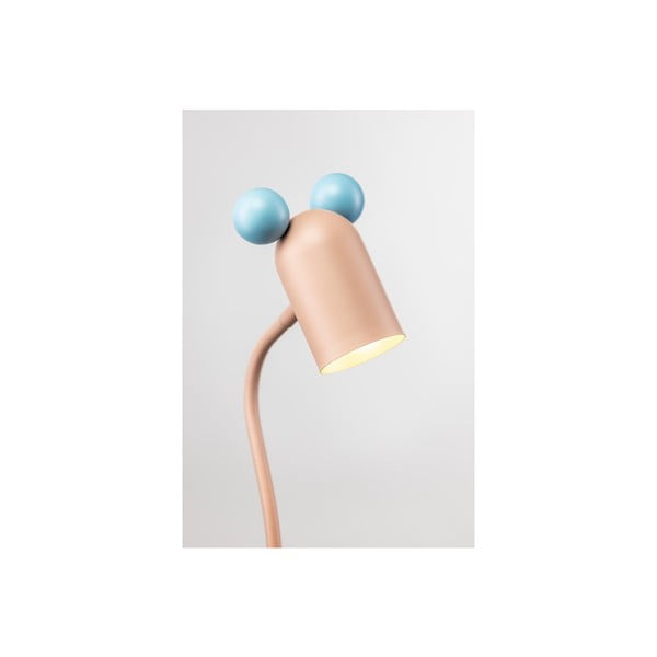 Svetlomodra-rožnata namizna svetilka s kovinskim senčilom (višina 50 cm) Mouse – GTV-image-4