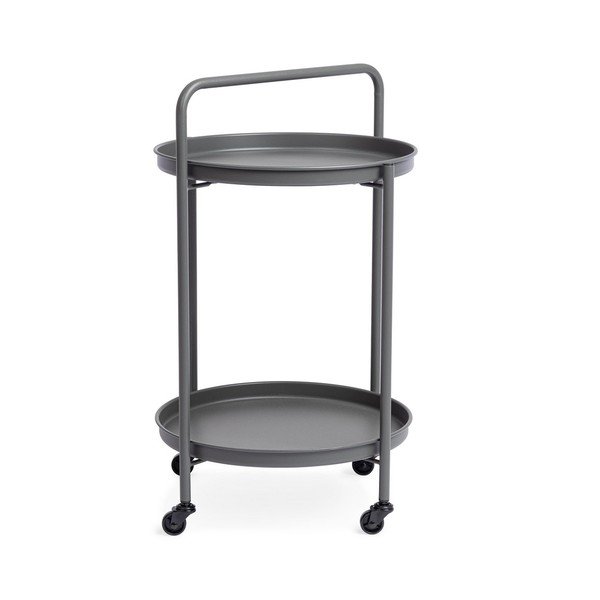 Jeklen servirni voziček ø 44,5 cm Austin – Bizzotto-image-1