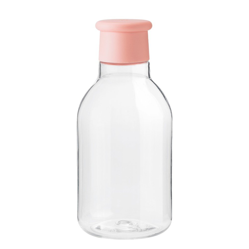 Rožnato-oranžna plastična steklenica za vodo 500 ml Drink-It