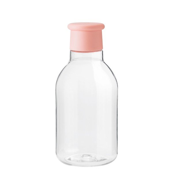 Rožnato-oranžna plastična steklenica za vodo 500 ml Drink-It – RIG-TIG