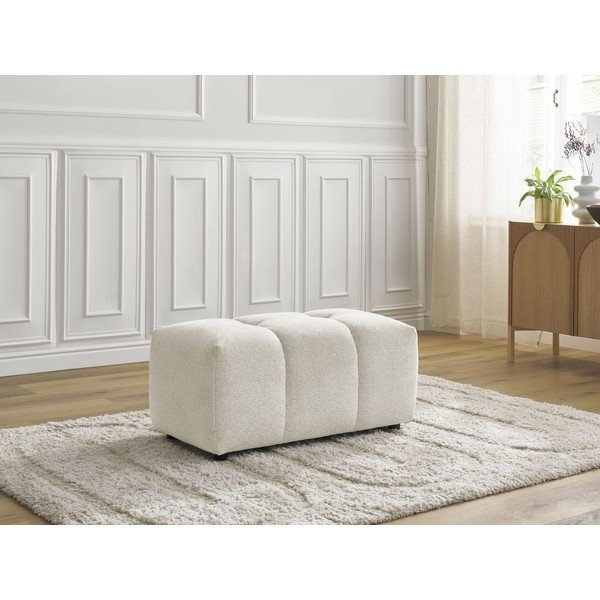 Bel tabure iz šenilje Roxelane – Bobochic Paris-image-1