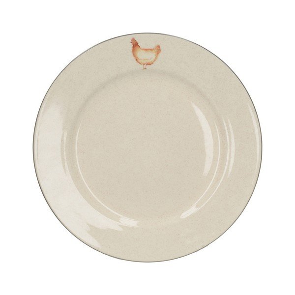 Keramični krožnik Creative Tops Brown Hen, ⌀ 27 cm