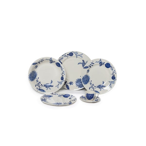 31-delni set keramične posode Villa Altachiara Blu-image-1