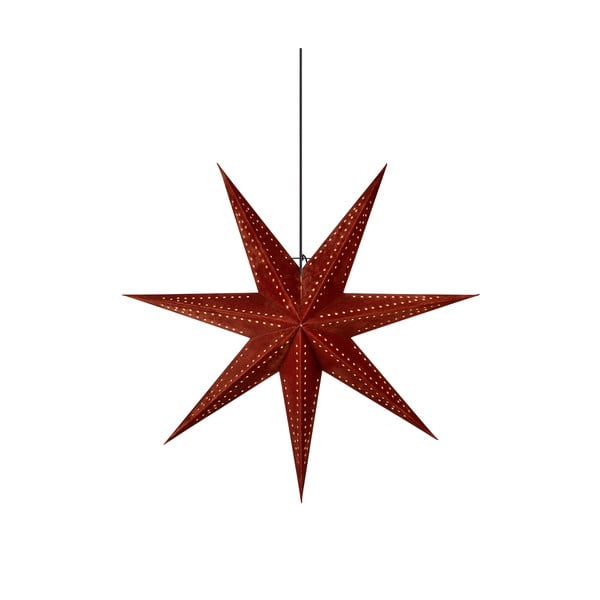 Rdeča božična svetlobna dekoracija ø 75 cm Embla – Markslöjd