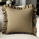 Prevleka za blazino iz mešanice bombaža 40x40 cm Ruffled – Mila Home