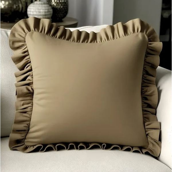 Prevleka za blazino iz mešanice bombaža 40x40 cm Ruffled – Mila Home