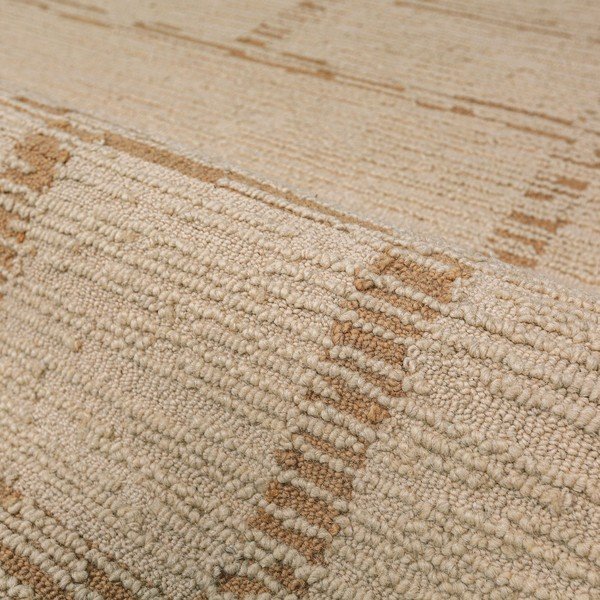 Ročno tkana volnena preproga v naravni barvi 200x290 cm Harris Modula Wool – Flair Rugs-image-2