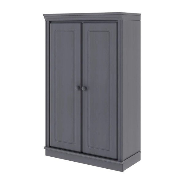 Siva omarica iz masivnega bora 74x118x35 cm Anita – Støraa-image-4