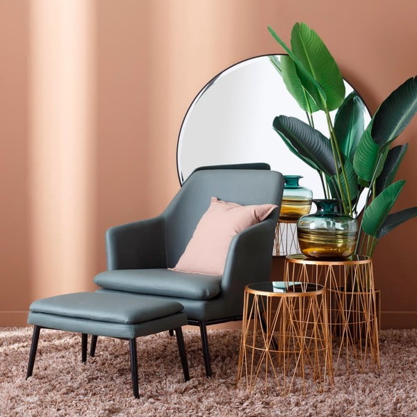 Stensko ogledalo ø 100 cm Ronda – Ixia-image-1