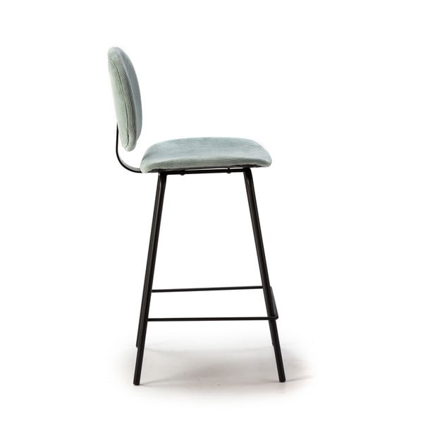 Svetlo modri barski stoli v kompletu 2 ks (višina sedeža 66 cm) Arus – Marckeric-image-3