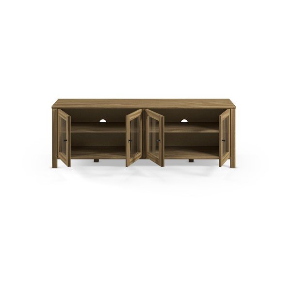 TV omarica iz masivnega bora v naravni barvi 150x50x40 cm Alessandra – Marckeric-image-3