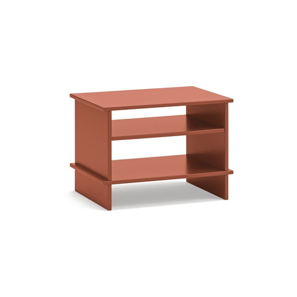 Opečnato oranžna nočna omarica s policami Inari – Teulat