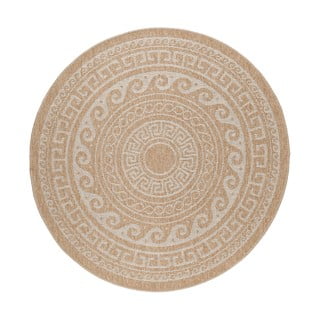 Bež okrogla zunanja preproga ø 120 cm Comilla – Ayyildiz Carpets