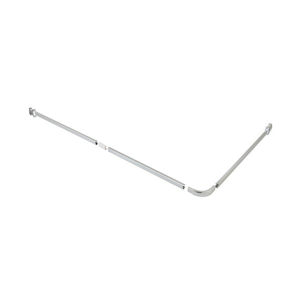 Palica za zaveso za tuš v sijajno srebrni barvi Era – Wenko-image-4