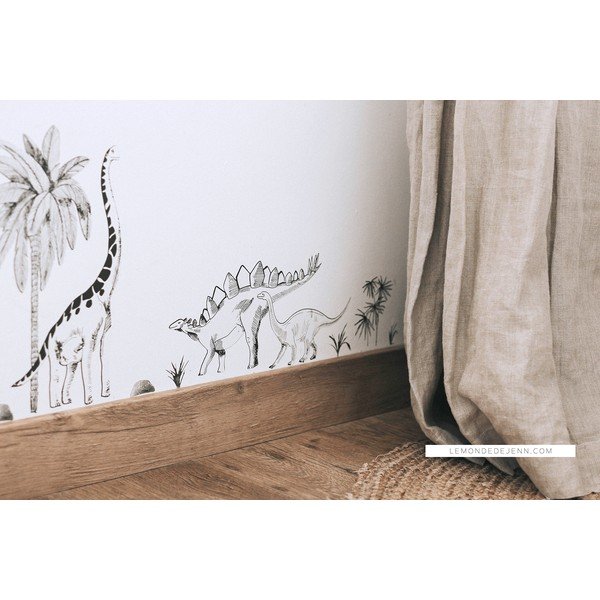 Nalepke 30x42 cm Dinosaurs & Plants – Lilipinso-image-2