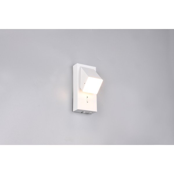Bela LED stenska svetilka Raglan – Trio-image-2
