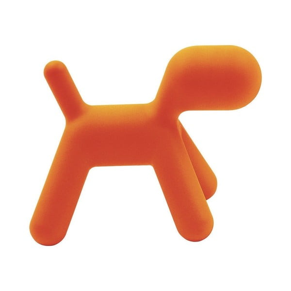 Oranžni stolček Magis Puppy, dolžina 56 cm