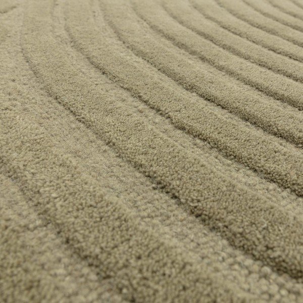Kaki zelena volnena preproga 160x230 cm Hague – Asiatic Carpets-image-3