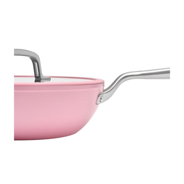 Vok ponev s pokrovko/s keramično prevleko ø 28 cm Meda 3.0 – FABINI-image-4