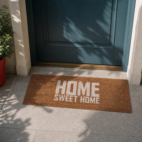 Podloga za vrata z belim napisom PT LIVING Home Sweet Coir, 75 x 26 cm-image-1