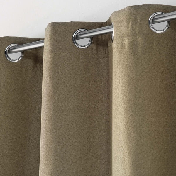 Rjava zatemnitvena zavesa 135x240 cm Tissea – douceur d'intérieur-image-1