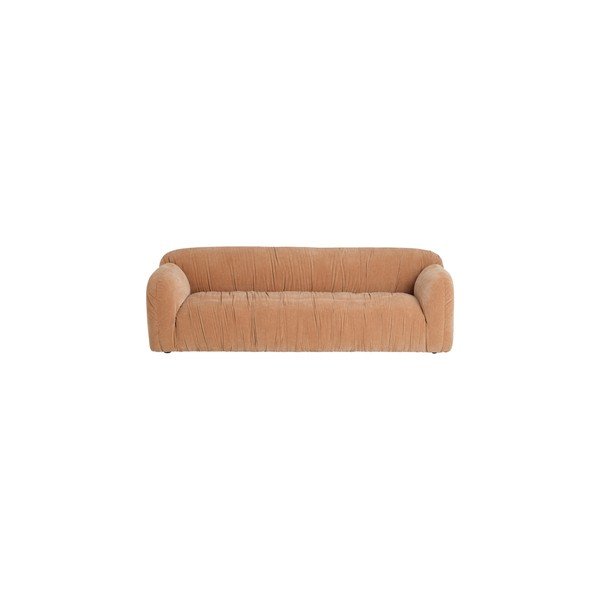 Sivo-bež sedežna garnitura iz šenilje 221 cm Elvisa – Ellos Home-image-2