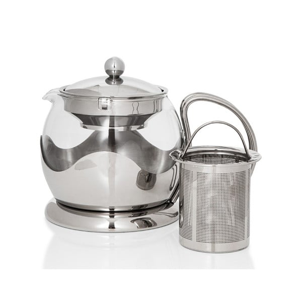 Čajnik iz nerjavečega jekla s cedilom Sabichi Infuser, 750 ml-image-1