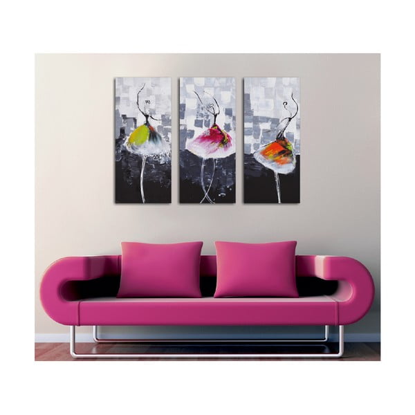 3-delna slika na platnu Dancers-image-2