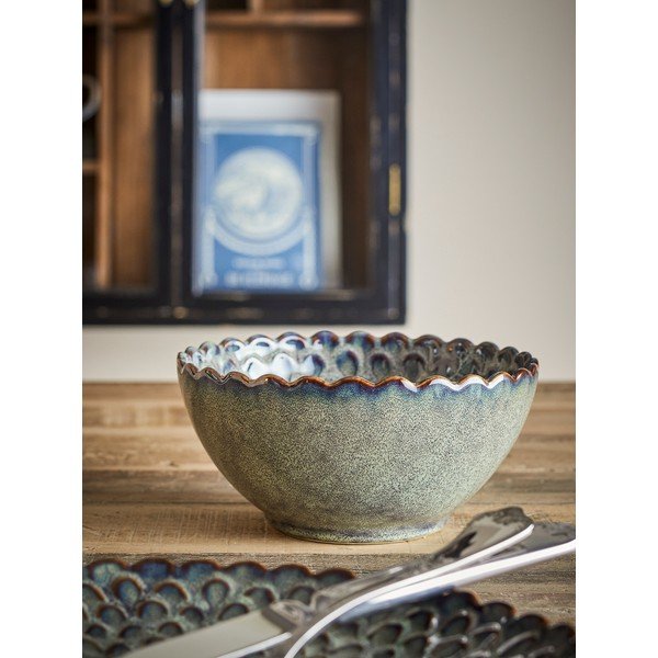 Sive keramične skledice v kompletu 4 ks za juho 625 ml Katrina – Bloomingville-image-1