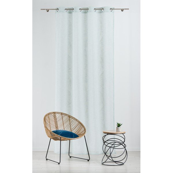 Mint zelena prosojna zavesa 140x260 cm Napa – Mendola Fabrics