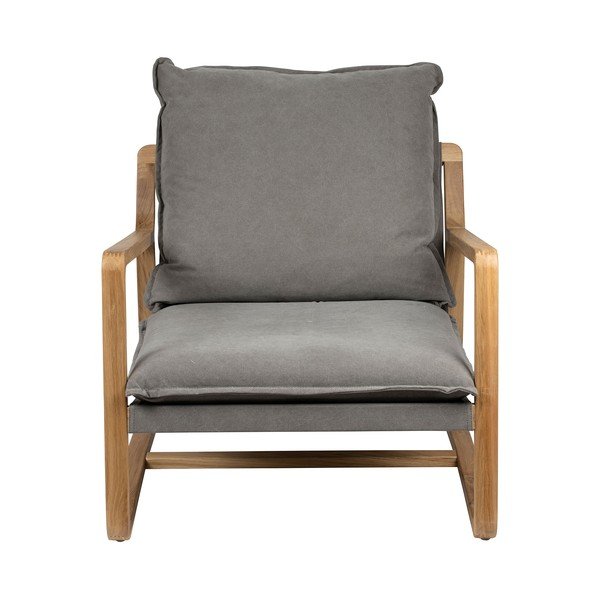 Sivi leseni vrtni stol Azenon - Côté Table-image-2