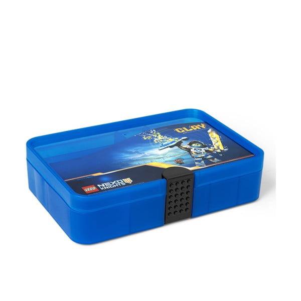 Modra škatla za shranjevanje s predali LEGO® NEXO Knights