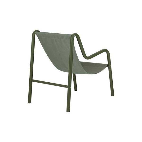 Zelen kovinski vrtni fotelj Nokk – noo.ma-image-2