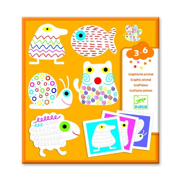 Komplet slik za risanje Djeco Animaux
